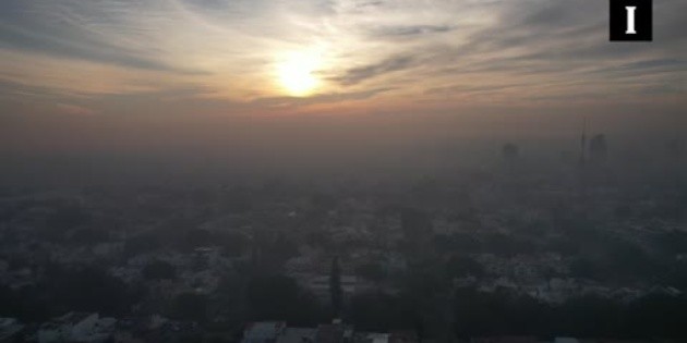 &iquest;Buenos d&iacute;as? As&iacute; amanece el cielo en Guadalajara por incendios
