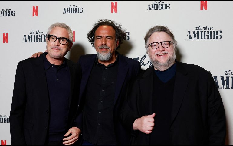 Cuarón, Iñárritu y Del Toro, 