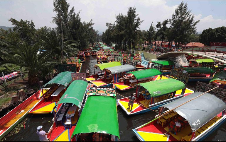La alcaldía Xochimilco cuenta con 184 kilómetros de canales navegables. SUN/ARCHIVO