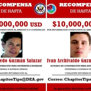 Estados Unidos duplica recompensa por hijo del Chapo Guzmán