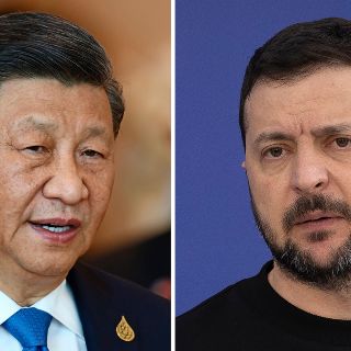 Xi y Zelenski mantienen su primera plática desde la invasión rusa