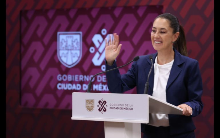 Hay algunos trabajadores que ganan la mitad del sueldo mínimo y se les va a aumentar, dijo Claudia Sheinbaum. ESPECIAL