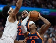 Los Knicks fácilmente controlaron una serie que fue más desigual de lo esperado. AP/P. Long