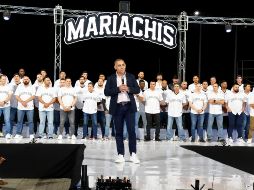Presentación de los nuevos uniformes de Mariachis de Guadalajara. GENTE BIEN JALISCO/ Claudio Jimeno