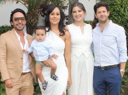 Antonio Martínez Alonso, Joaquín Rosales Rivera, Marcela Díaz Ledezma, Úrsula Zuleika Rivera Pérez y Juan Antonio Rosales González. GENTE BIEN JALISCO/ Claudio Jimeno