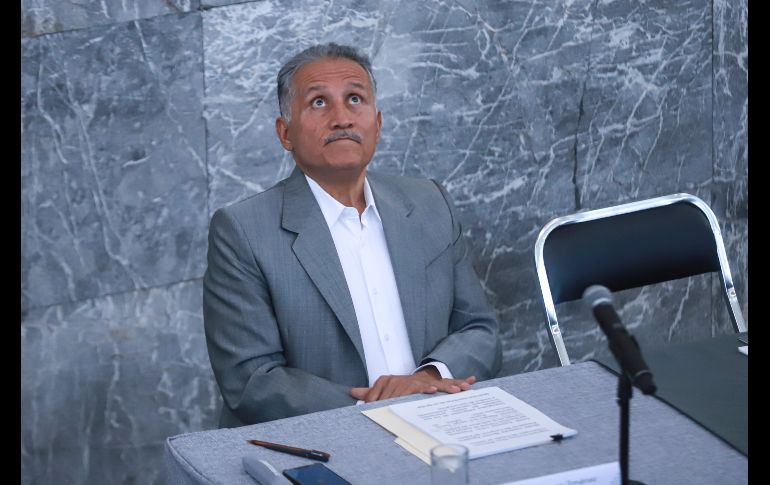 En su discurso el mandatario destacó el papel que Zamora Jiménez ha desempeñado en la política de Jalisco y del País, ocupando diversos cargos en la función pública. EL INFORMADOR / C. Zepeda