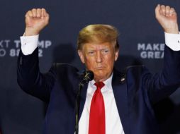 Donald Trump dijo que Biden lo que quiere es acabar de destruir al país. EFE