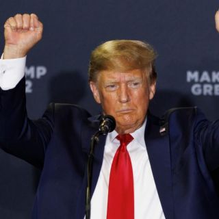Trump se burla de la candidatura de Biden: 'Quiere destruir el país'