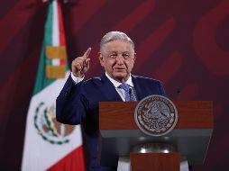 López Obrador señaló que sus médicos le han recomendado reposo, que no esté fatigado y que se hidrate. EFE/S. Gutiérrez