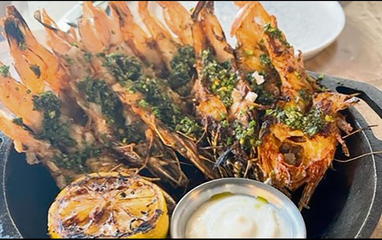 Una delicia del lugar son los camarones tomillo. CORTESÍA