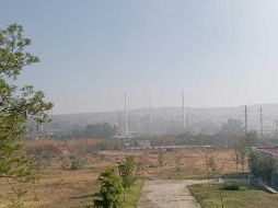 Hoy por la mañana aún era visible la mala calidad de aire en la ciudad. EL INFORMADOR/I.Martínez