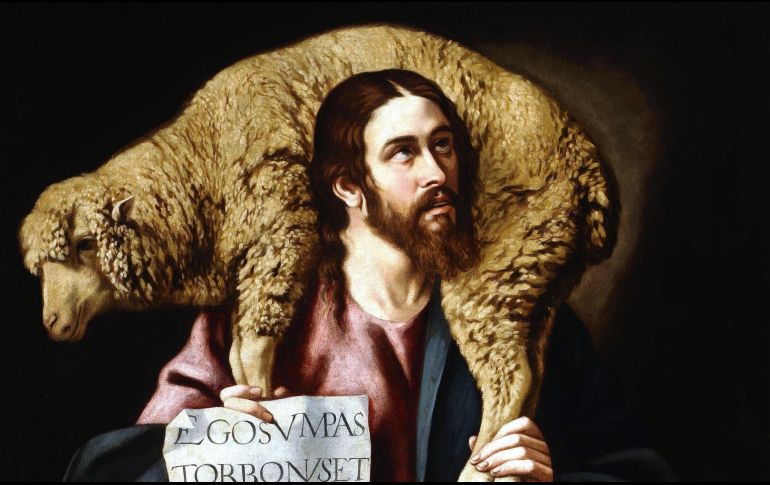 Jesús conoce a sus ovejas y las ovejas distinguen la voz del pastor y le escuchan. WIKIMEDIA/«El buen pastor», de Cristobal García Salmerón