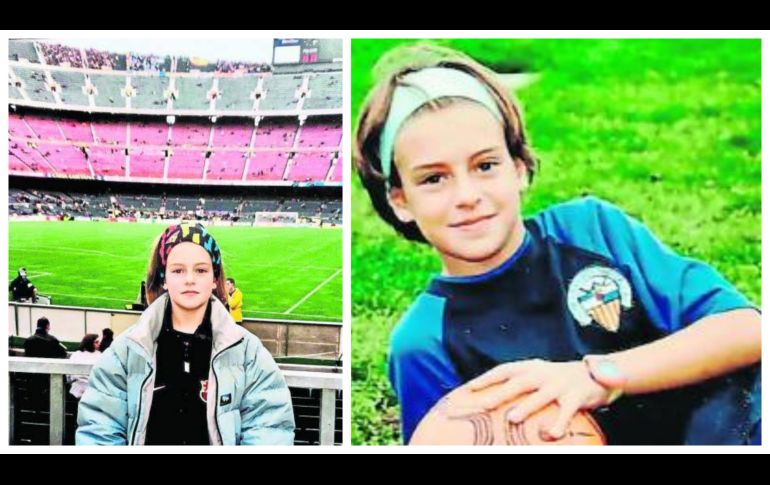 Alexia Putellas - La actual ganadora del Balón de Oro demostrando su afición y pasión por el FC Barcelona desde pequeña / ESPECIAL: Mundo Deportivo