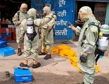 Autoridades dijeron que el gas procedía de una fábrica, sin dar más detalles. AP/National Disaster Response Force