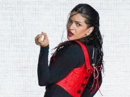 Rosalía cantó ante miles en el Zócalo. AP/ ARCHIVO