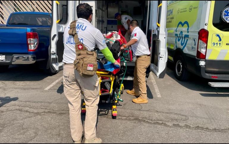 Seis de los heridos en el accidente en la Carretera a Puerto Vallarta son atendidos en la ZMG. ESPECIAL