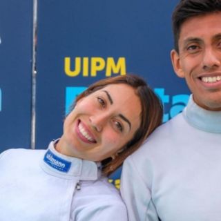 Arceo y Padilla ganan plata en Copa del Mundo de Pentatlón Moderno