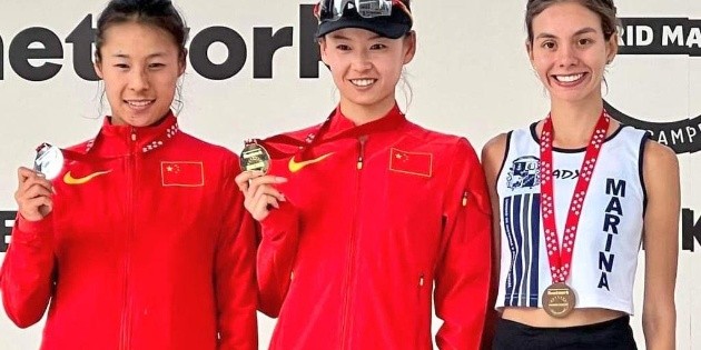 Alegna Gonz&aacute;lez: La mexicana gana el bronce en el Finetwork Madrid Marcha