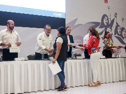 La organización Súmate de la Confederación Revolucionaria de Obreros y Campesinos reconoció la labor de poco más de 380 mujeres trabajadoras de su equipo. EL INFORMADOR/ CARLOS ZEPEDA
