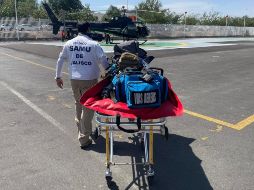 A Jalisco han sido trasladados 10 de los heridos graves en el accidente en la carretera a Puerto Vallarta. ESPECIAL