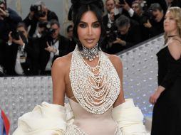 Este lunes 1 de mayo se llevó a cabo la Met Gala 2023, a la cual asistieron las hermanas Kim Kardashian, Kendall Jenner y Kylie Jenner. AP/ Evan Agostini