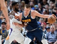 Nikola Jokic anotó 39 puntos, hoy podría ser nombrado el Jugador Más Valioso de la temporada. AP/D. Zalubowski