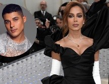 El talento mexicano estuvo presente en la Met Gala 2023; el famoso maquillista Luis Torres realizó el maquillaje de la cantante Anitta. AP/ Evan Agostini