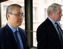 Su sentencia de 177 páginas, presentada el lunes por la noche, se hizo pública el martes. AP/D. JOLES