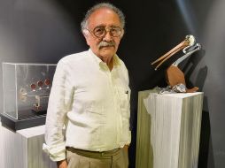 Artista plástico nacido en Guadalajara; cursó sus estudios en la Escuela Nacional de Artes Plásticas de San Carlos de la Universidad Nacional Autónoma de México. EL INFORMADOR/ E. Esparza