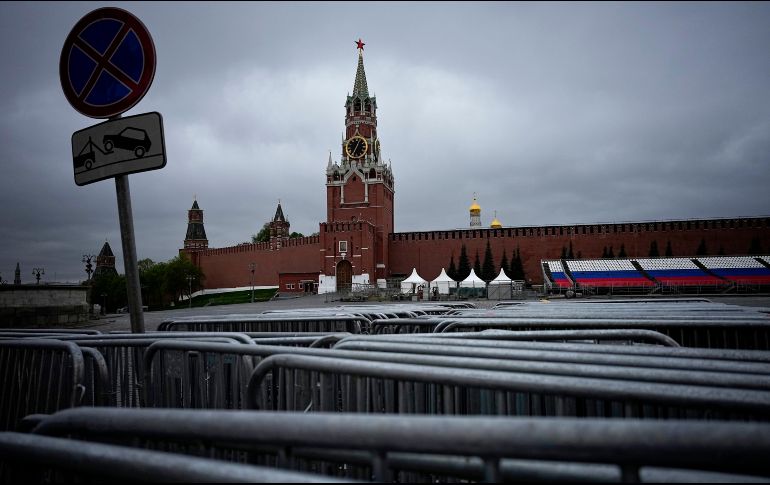 El presunto ataque fue perpetrado en vísperas del Día de la Victoria y del desfile militar del 9 de mayo. AP/ARCHIVO