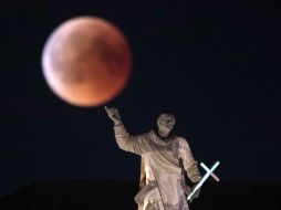 El eclipse lunar de este viernes será uno de los más raros. AFP/ ARCHIVO