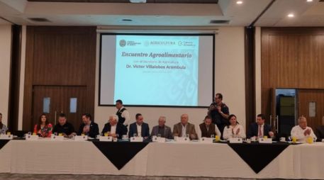 El secretario de Agricultura, Víctor Villalobos Arámbula, explicó que la principal producción en la Entidad sigue siendo el agave. EL INFORMADOR/E. Gómez
