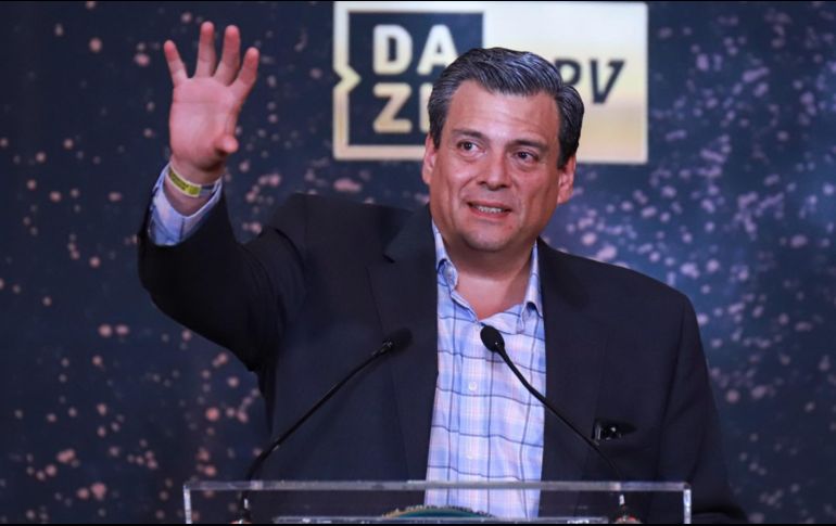 Mauricio Sulaimán, presidente del Consejo Mundial de Boxeo, estuvo en la conferencia de prensa de esta tarde. EL INFORMADOR/C. Zepeda