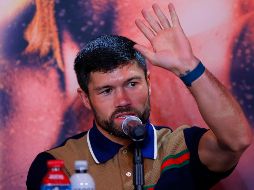 JOHN RYDER. El rival del Canelo de este fin de semana llega a la pelea siendo dos años mayor, y cuenta con un historial de 37 combates en los que registra 32 triunfos. EFE / F. Guasco