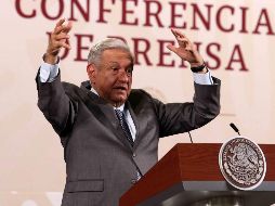 Ante las próximas elecciones de Estados Unidos, López Obrador dijo que en EU podrían tomar el tema fentanilo contra México para sacar raja política. SUN / C. Mejía