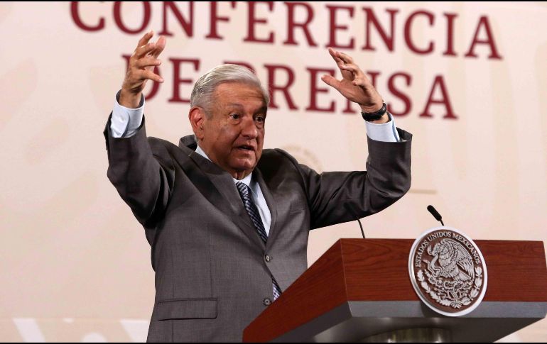 Ante las próximas elecciones de Estados Unidos, López Obrador dijo que en EU podrían tomar el tema fentanilo contra México para sacar raja política. SUN / C. Mejía