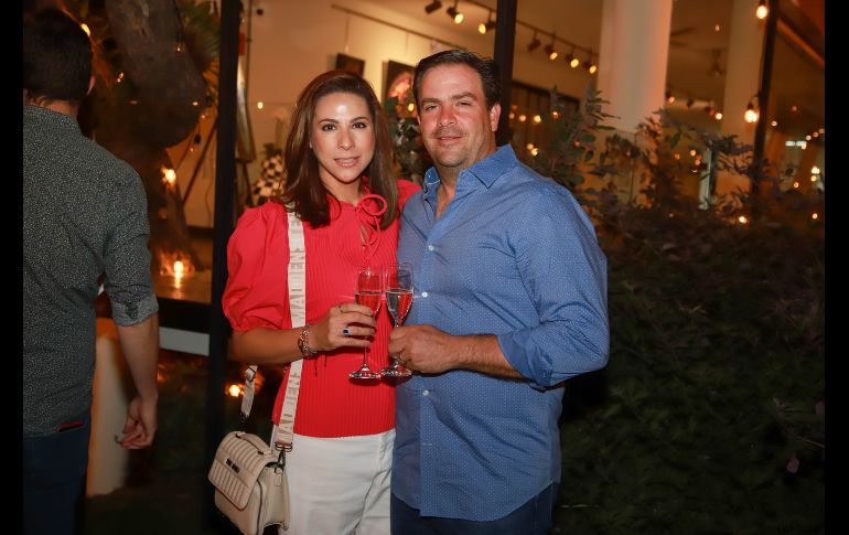 Denise Lomelí y Juan Carlos García Rulfo. GENTE BIEN JALISCO/ Antonio Ma