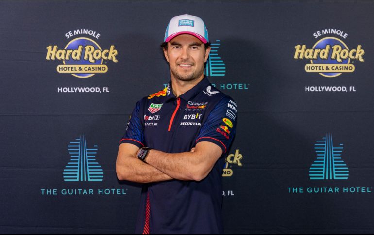 El mexicano Sergio ''Checo'' Pérez correrá su quinta carrera de 2023 con Red Bull en el GP de Miami este domingo 7 de mayo. AP / J. Aranguren