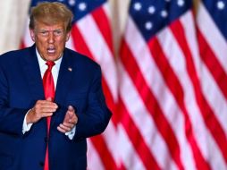 Donald Trump negó una vez más las acusaciones de violación. AFP