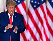 Donald Trump negó una vez más las acusaciones de violación. AFP