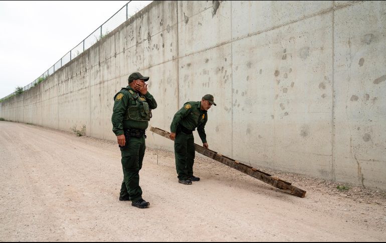 Estados Unidos se prepara en la frontera ante el flujo migratorio que se espera en los próximos días. AP/V. Cárdenas