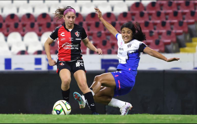 Las rojinegras se posicionaron  en el sexto lugar, luego de vencer a las rayadas con un marcador 3-2. IMAGO7
