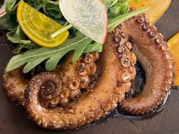 Prueba el delicioso pulpo a la macha que ofrecen en Pimu. CORTESÍA