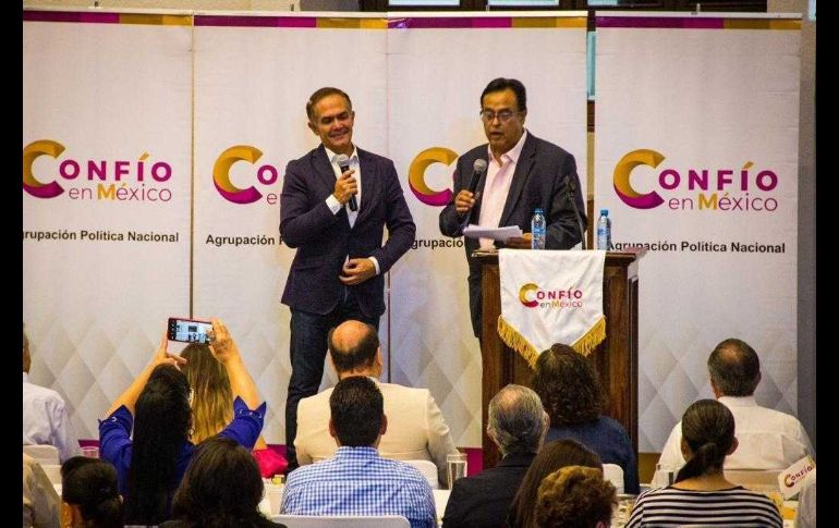Cosío también dirigió una enérgica petición a que de una vez por todas se concrete la alianza en Jalisco. ESPECIAL.
