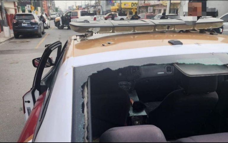 Los policías heridos fueron llevados a un hospital. SUN