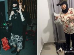 El video más viral rebasa las 14 millones de vistas, y en éste interpreta una estrofa de la canción 