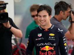 Sergio Pérez  viene de ganar el fin de semana pasado en Azerbaiyán, por lo que buscará hilar triunfos por primera vez en su carrera. AP/R. Blaclkwell