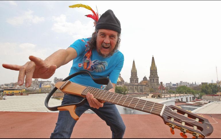 Luis Delgadillo. El músico cumple 20 años de llevar su música a los niños junto con Los Keliguanes. EL INFORMADOR/A. Camacho
