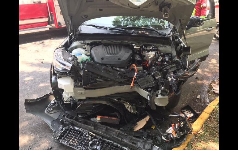 Fuerte choque múltiple en la colonia Providencia deja siete heridos