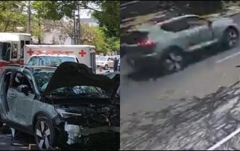 El choque ocurrió en Providencia, entre Ontario y Montevideo. ESPECIAL